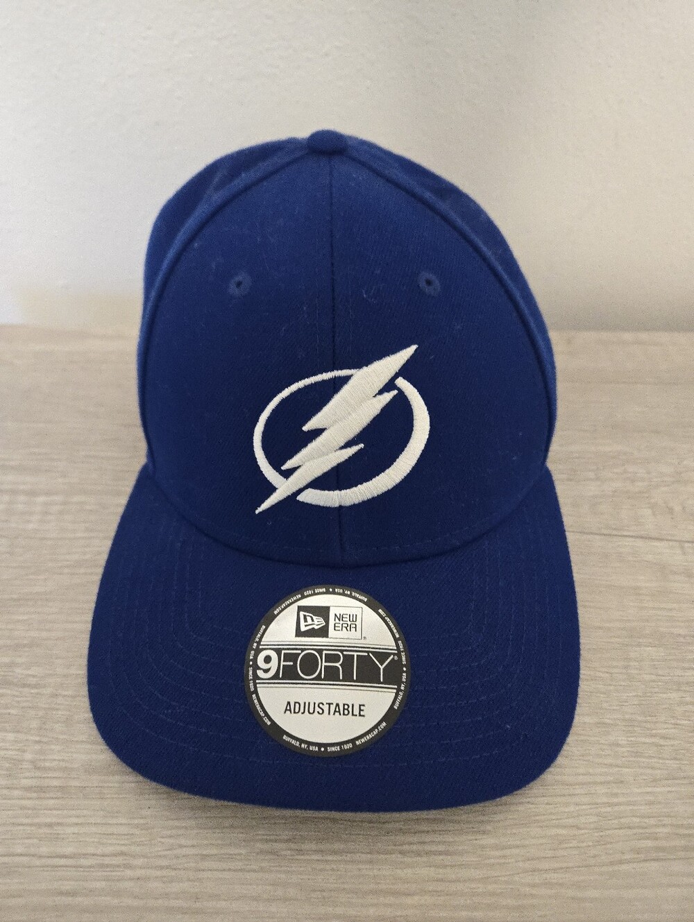 New Era 9Forty Tampa Bay Lightning Hat Cap Mens Adjustable Logo NHL Hockey